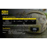 Сигнальный налобный фонарь NITECORE NU05MI 18944